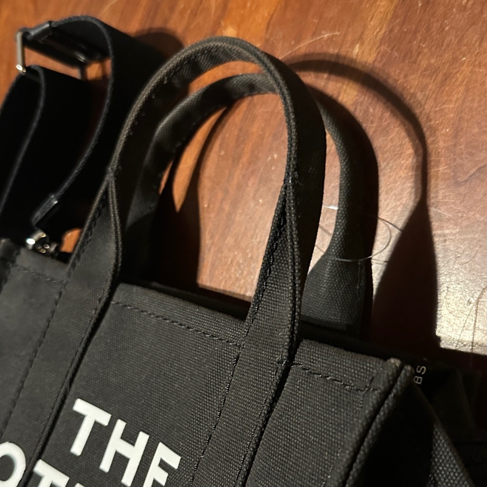 NWOT • Marc Jacobs Black The Tote Bag Mini Crossbody - Picture 4 of 11